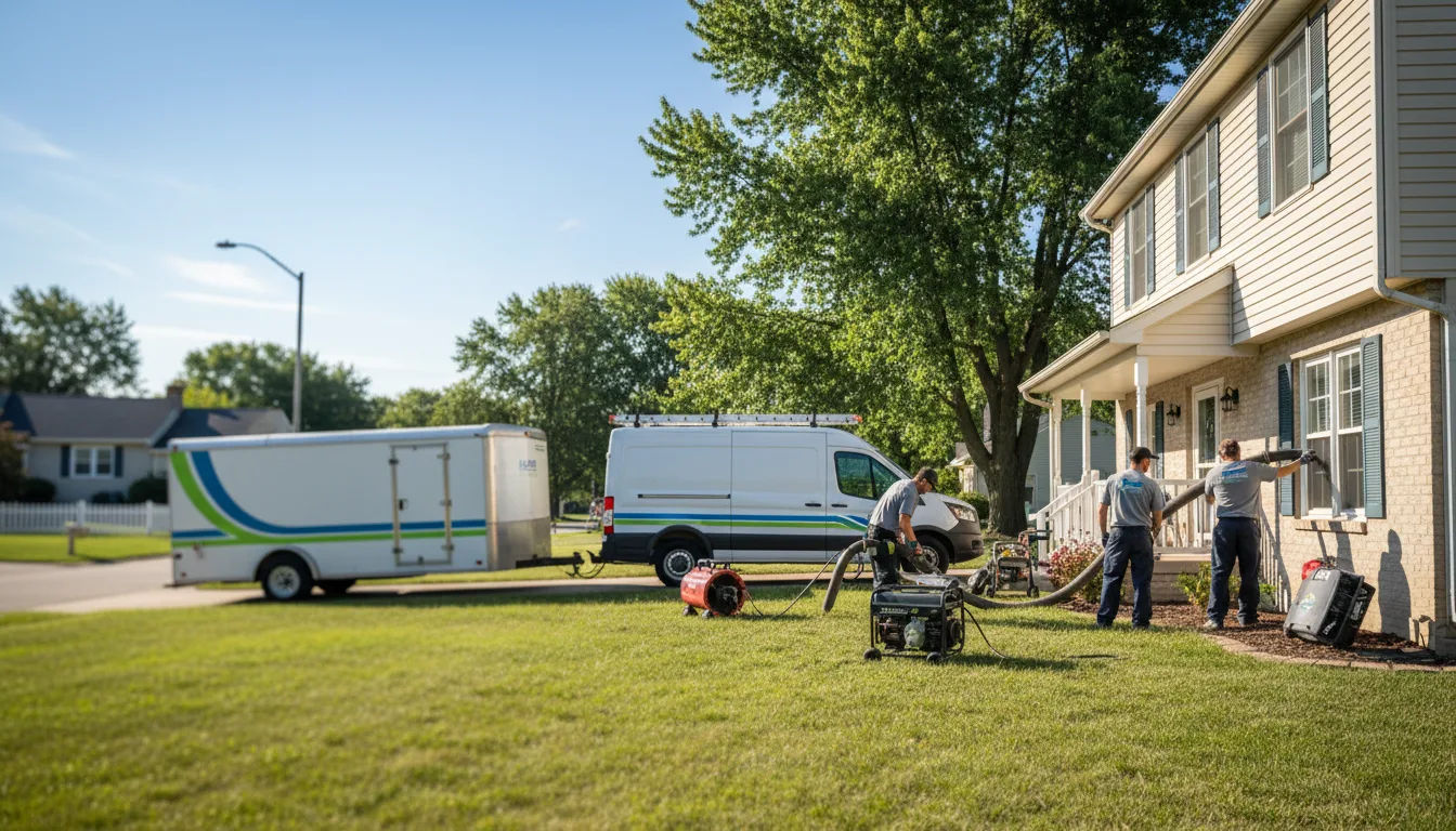 Flooded Basement Restoration And Cleanup With Repair in Beemer, NE near me